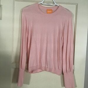 Wispr long sleeve pink sweater